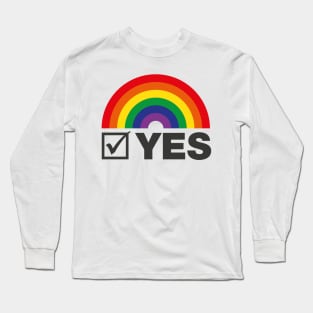 YES Rainbow - TICK Long Sleeve T-Shirt